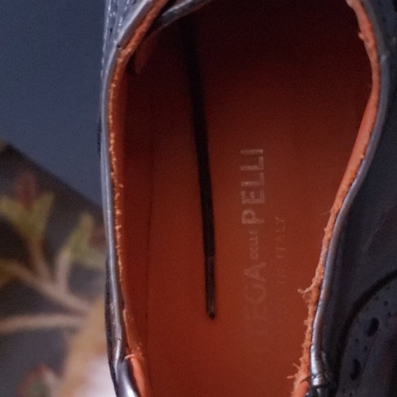 Botega delle Pellet pewter wingtip lace up shoes size 36 5.5 US - Picture 6 of 6